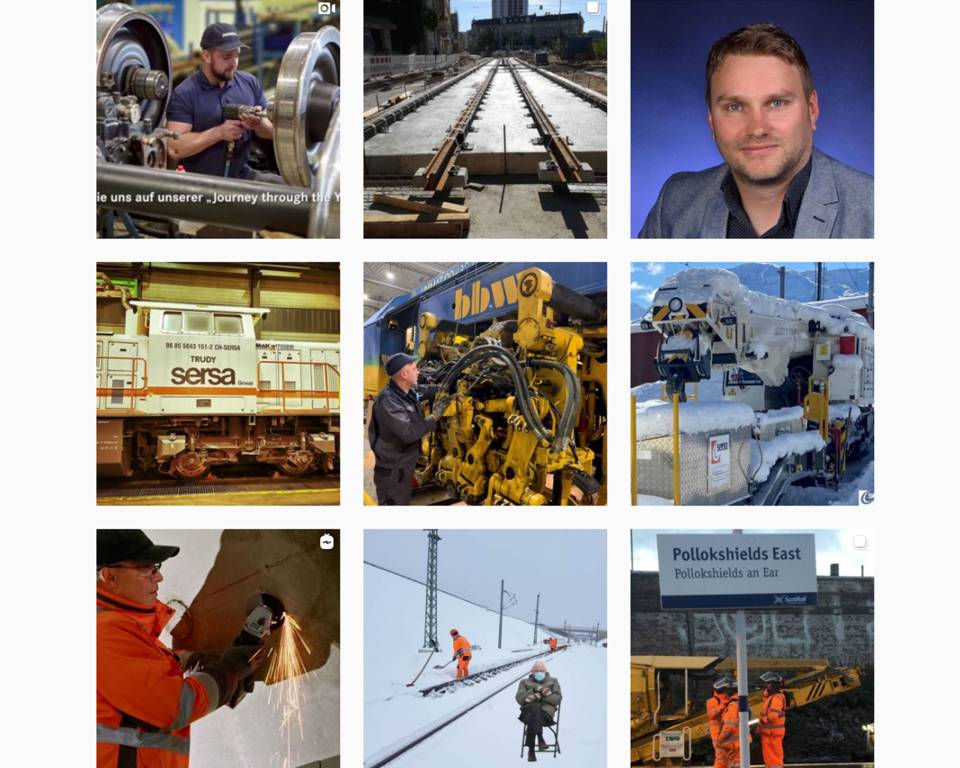 Expert campaign for the Rhomberg Sersa Rail Group